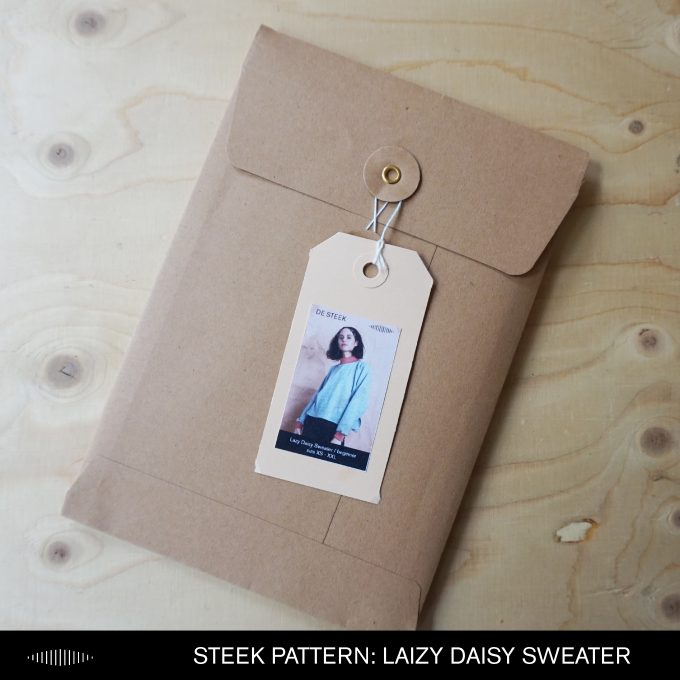 Steek Pattern: Lazy Daisy Sweater (paper)