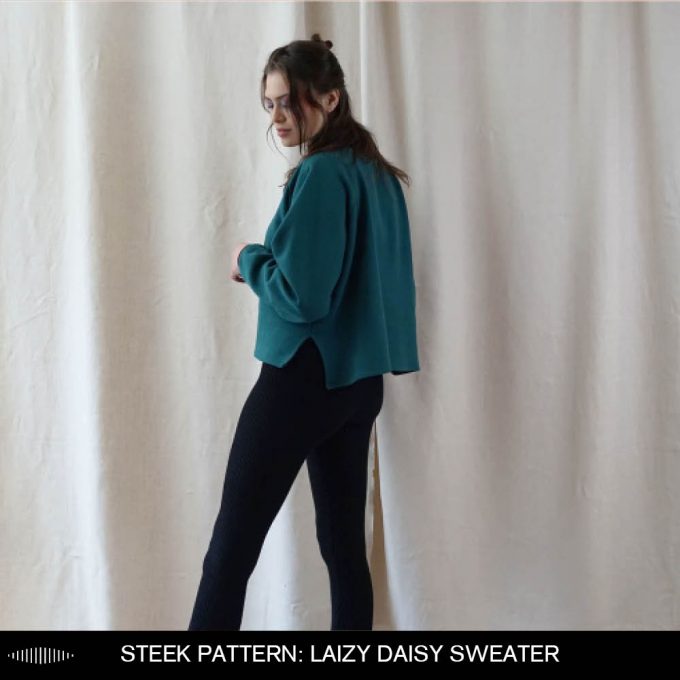 Steek Pattern: Lazy Daisy Sweater (paper)