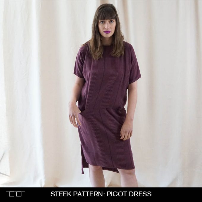 Steek Pattern: Picot Dress (paper)
