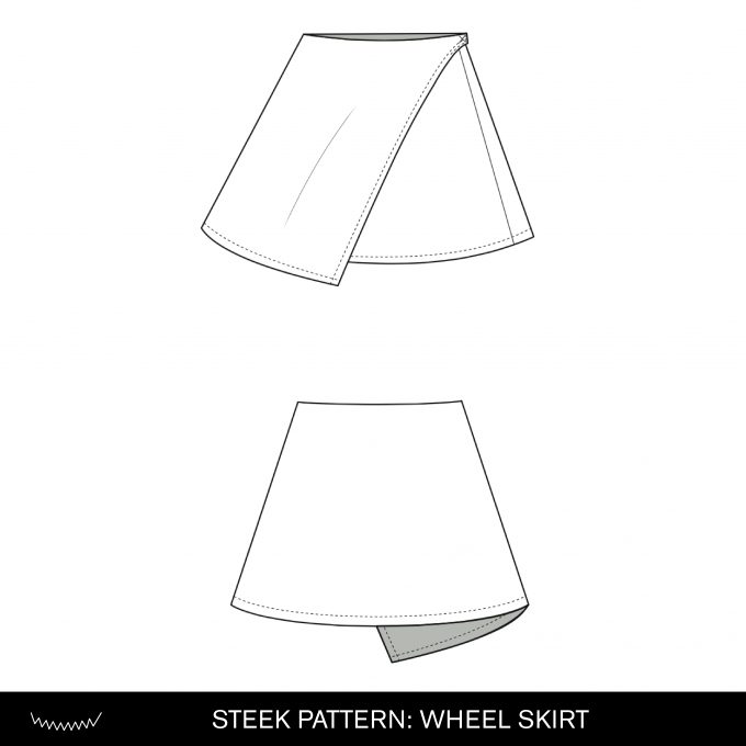 Steek Pattern: Wheel skirt (PDF)