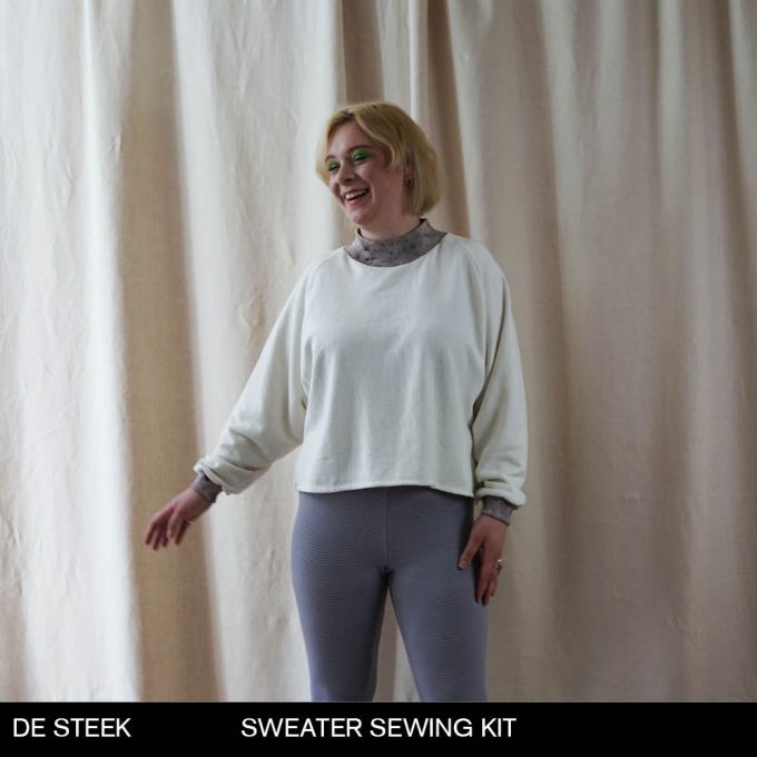 Steek Pattern: Lazy Daisy Sweater (PDF)