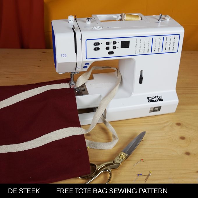 FREE Tote Bag Sewing Pattern by De Steek