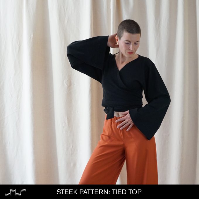 Steek Pattern: Tied Top (PDF)