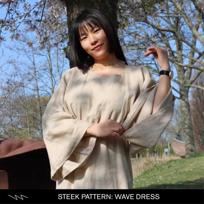 Steek Pattern: Wave Dress (PDF)