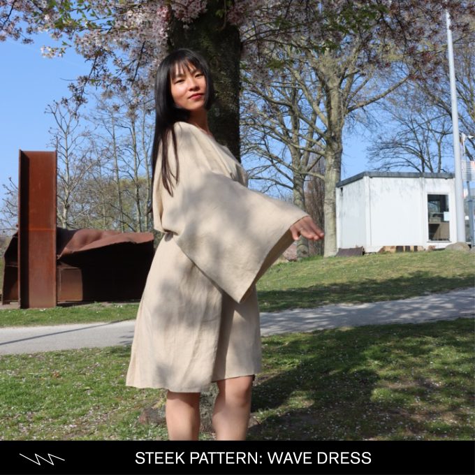 Steek Pattern: Wave Dress (PDF)