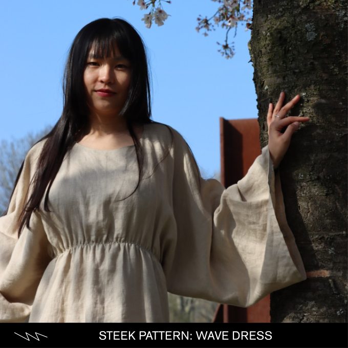 Steek Pattern: Wave Dress (PDF)