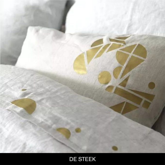 Creat me / textile iron-on shapes | silver