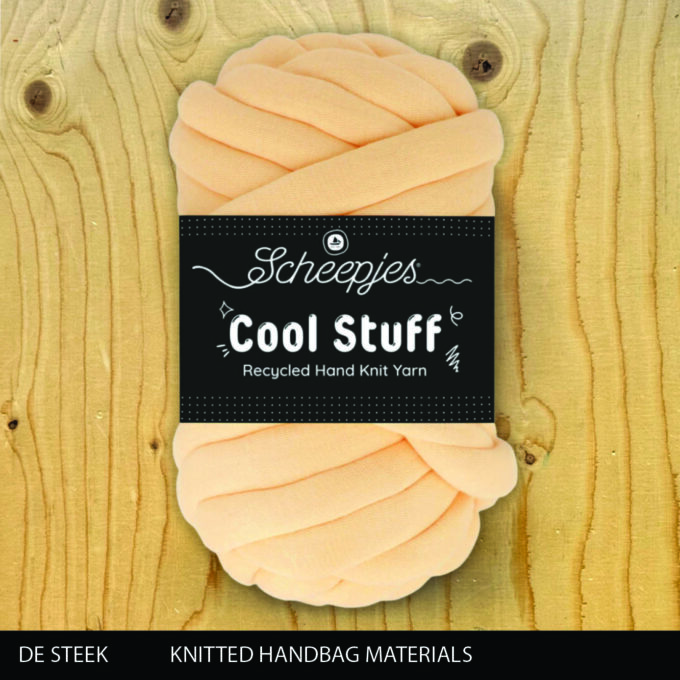 Hand-Knitted Bag Material