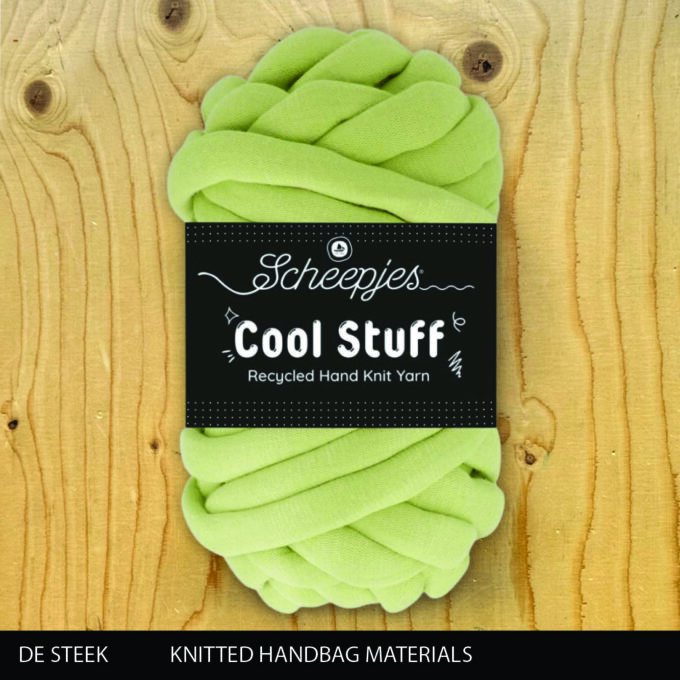 Hand-Knitted Bag Material