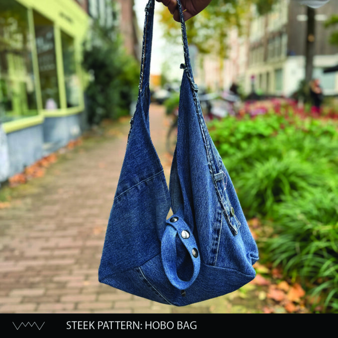 Steek Pattern: Hobo Bag (PDF)