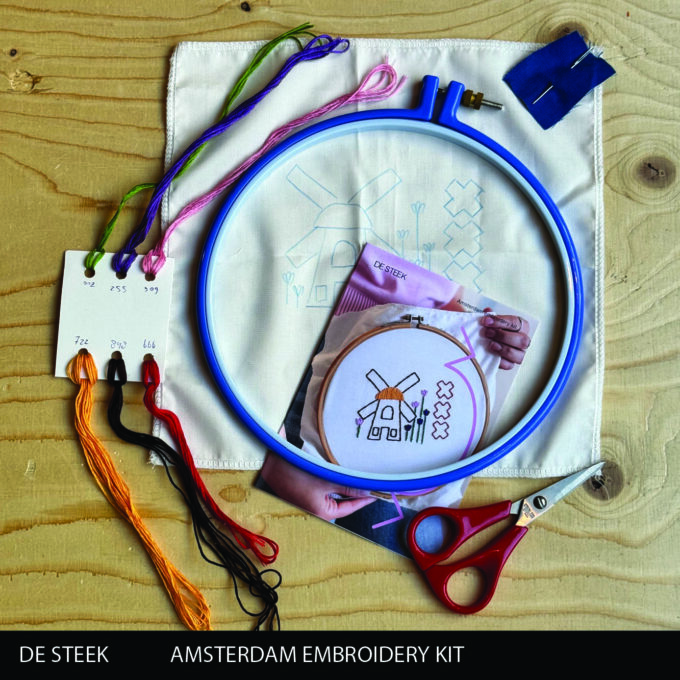 Amsterdam Embroidery Kit
