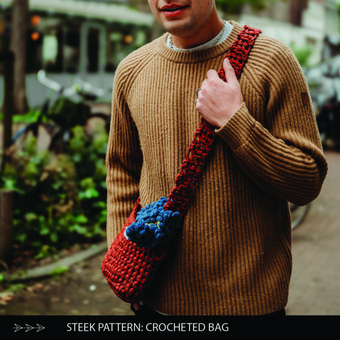 Steek Pattern: Crocheted Bag (PDF)