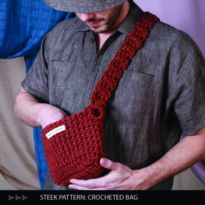 Steek Pattern: Crocheted Bag (PDF)