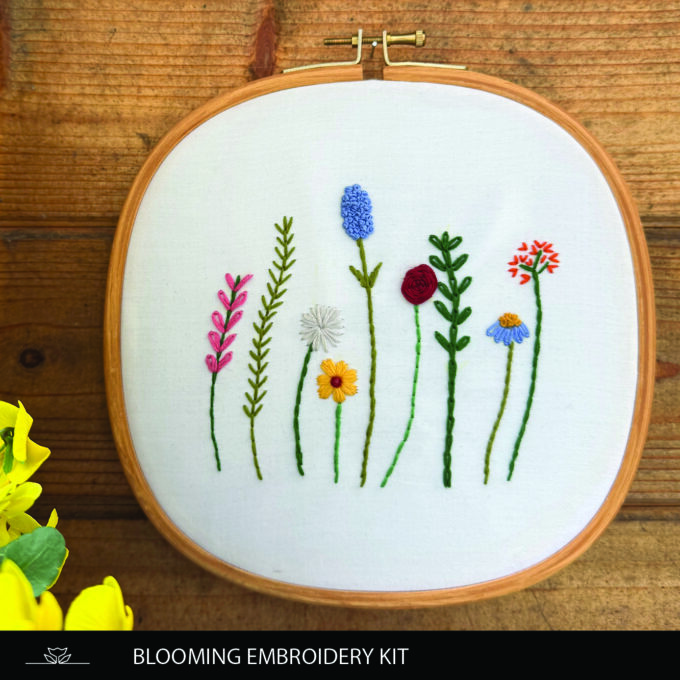 Blooming Embroidery Kit