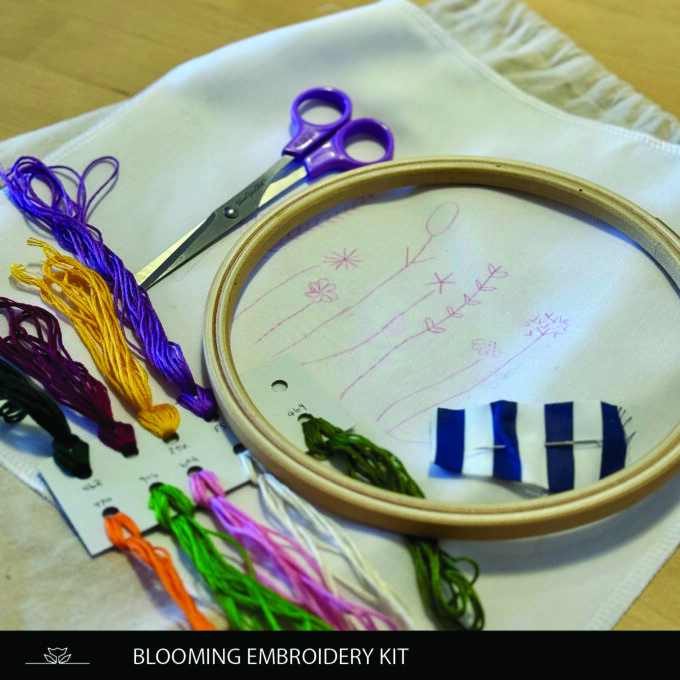 Blooming Embroidery Kit